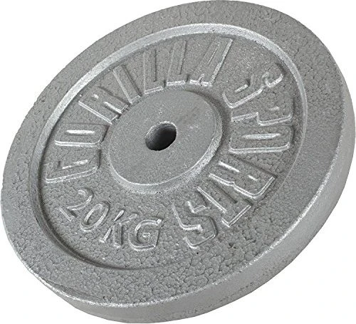 Gorilla Sports Gusseisen Hantelscheibe 20kg