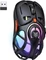 Onikuma DM02 Tri-Mode Wireless Gaming Mouse schwarz, USB/Bluetooth Vorschaubild