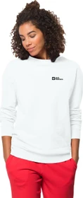 Jack Wolfskin Essential Crewneck Sweatshirt white rush (Damen)