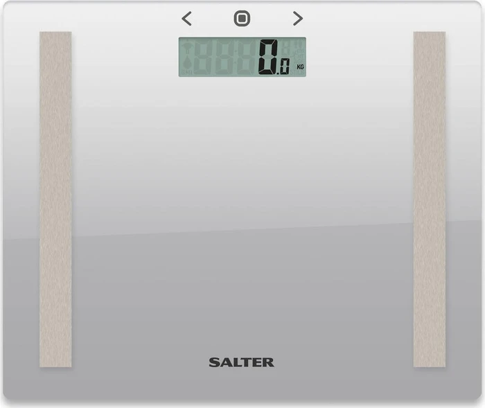Salter 9113 SV3R digitale Körperanalysewaage silber