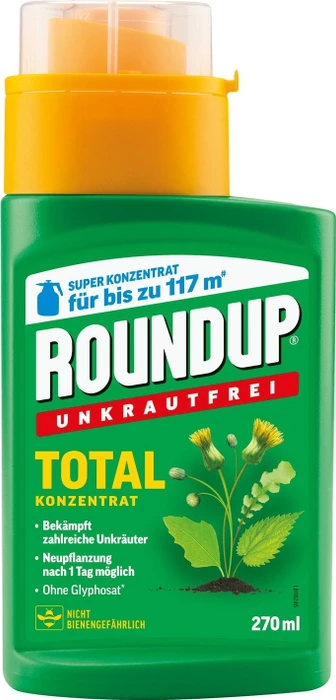 Evergreen Garden Care Roundup Unkrautfrei Total Konzentrat, 270ml