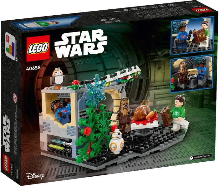 LEGO Star Wars - Millennium Falcon Weihnachtsdiorama
