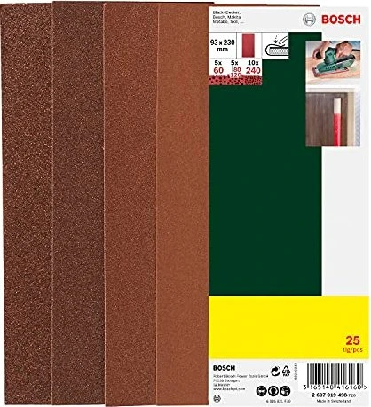Bosch DIY Schleifblatt-Set, 25-tlg.