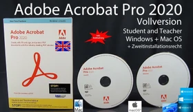 Adobe Acrobat Pro 2020, EDU (englisch) (PC/MAC) (65311366)