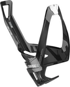Elite Cannibal XC bio-based Flaschenhalter black glossy/white graphic