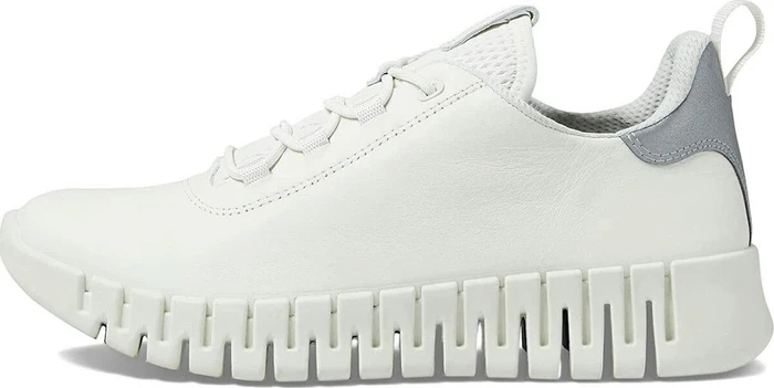Ecco Gruuv white/light grey (Damen)