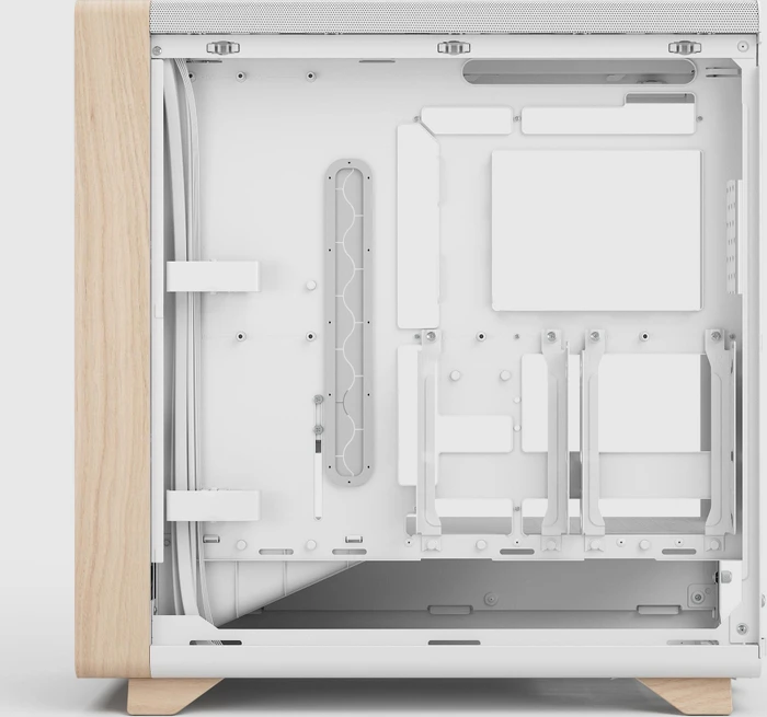 Fractal Design Summit Chalk White TG Clear, Glasfenster