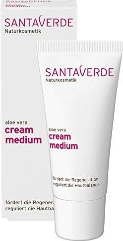 Santaverde Aloe Vera medium Gesichtscreme, 30ml
