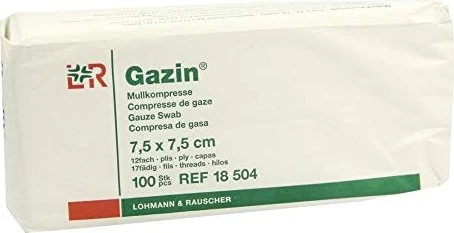 Lohmann & Rauscher Gazin Mullkompresse unsteril