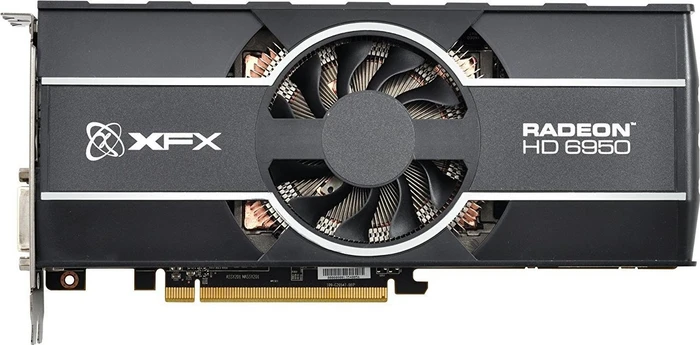 XFX Radeon HD 6950 800M Single Fan, 1GB GDDR5, 2x DVI, HDMI, 2x mDP