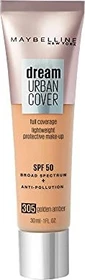 Maybelline Dream Urban Cover Foundation 305 Golden Amber, 30ml