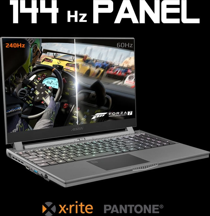 GIGABYTE AORUS 15G, Core i7-10750H, 16GB RAM, 512GB SSD, GeForce GTX 1660 Ti, FR