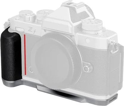 SmallRig L-Bracket mit Silikongriff für Nikon Z f silber