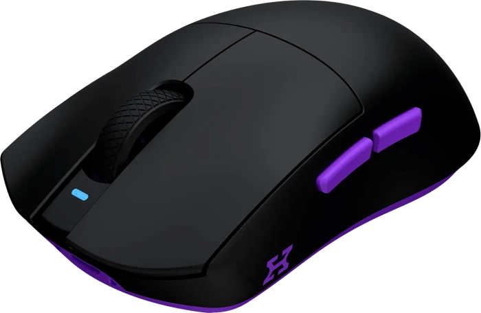 Hellyberry HM47 Wireless Gaming Mouse mit Ladestation, schwarz, USB/Bluetooth