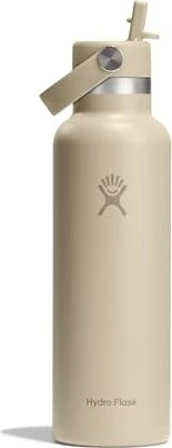 Hydro Flask Standard Mouth Flex Straw Cap Isolierflasche 621ml tonal oat