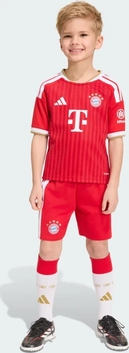 adidas FC Bayern München Kids 2026/2027 Heimausrüstung kurzarm (Junior)