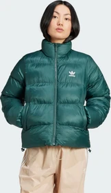 adidas Adicolor Short Puffer Jacke mineral green (Damen)