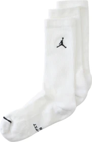 Nike Jordan Everyday Crew Socken weiß/schwarz, 3 Paare