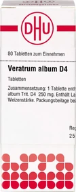 DHU Veratrum Album D4 Tabletten, 80 Stück
