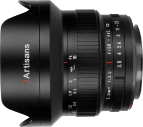 7artisans 7.5mm 3.5 für Nikon F