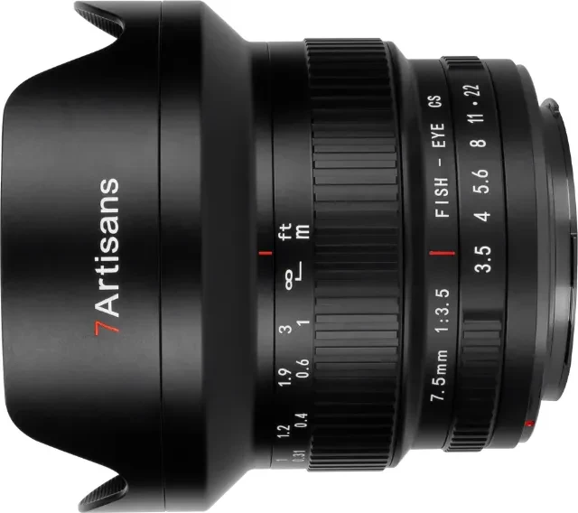 7artisans 7.5mm 3.5 für Nikon F