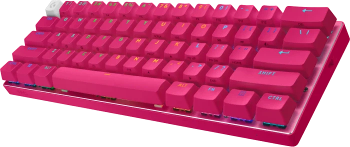 Logitech G PRO X 60 Lightspeed, rosa, GX Optical BROWN, USB/Bluetooth, US