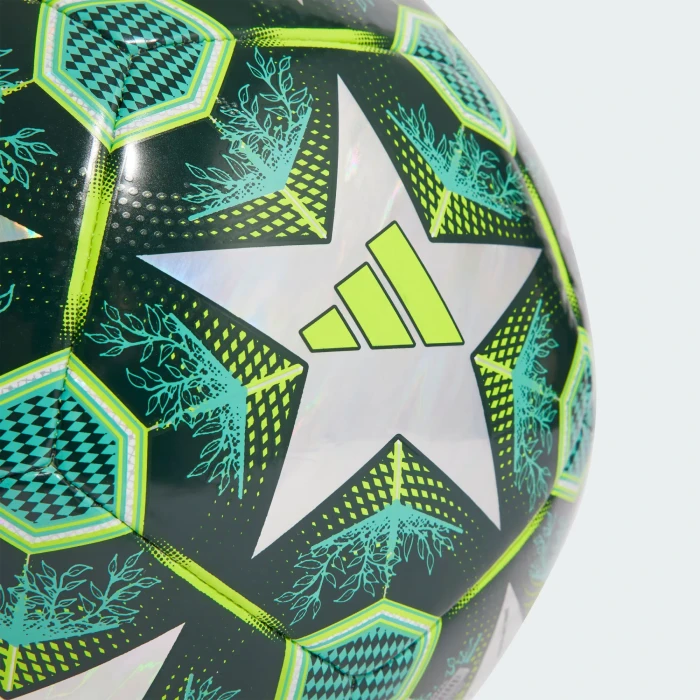 adidas UCL 2024/2025 Knockout Stages Foil Trainings Fußball multicolor/shadow green/solar slime