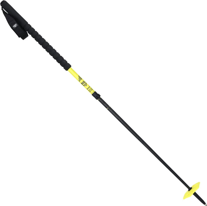 black crows Duos Freebird Touren Skistock schwarz/gelb (Modell 2023/2024)