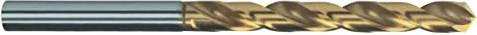 Ruko DIN338 Typ N HSS-G TiN Spiralbohrer, 2x24x49mm, 10 Stück