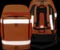 Dicota Hi-Vis 65 Liter, Notebook Rucksack, orange Vorschaubild