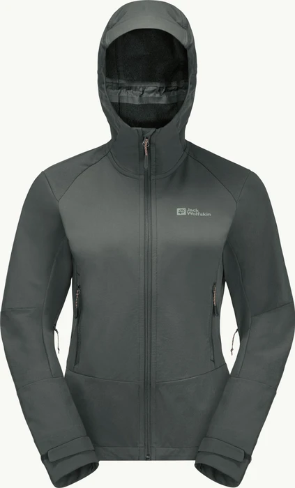 Jack Wolfskin Kammweg Funktionsjacke slate green (Damen)
