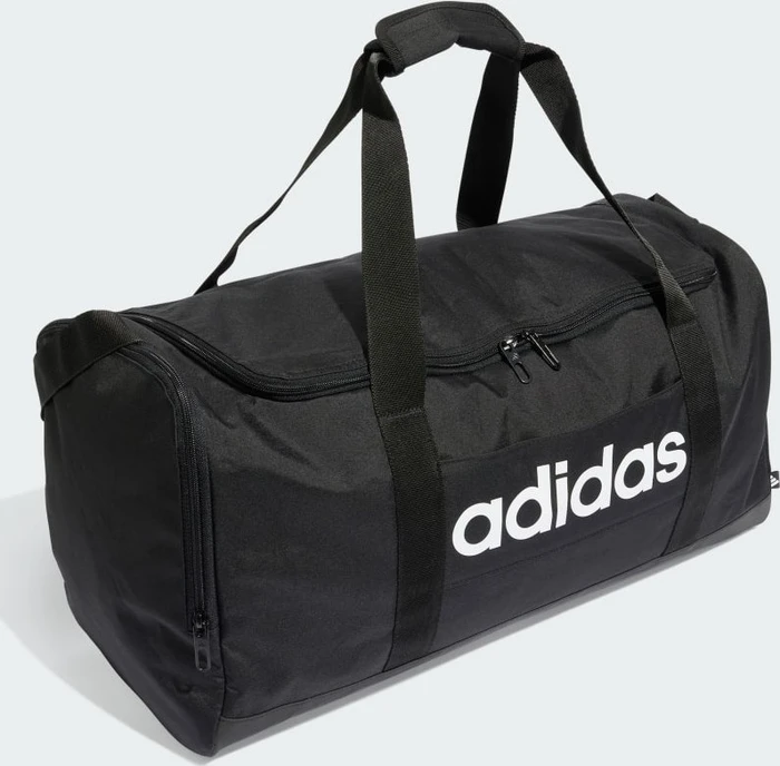 adidas Linear Duffelbag M Sporttasche schwarz/weiß