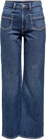 ONLY Juicy Jeans dark medium blue denim (Damen)