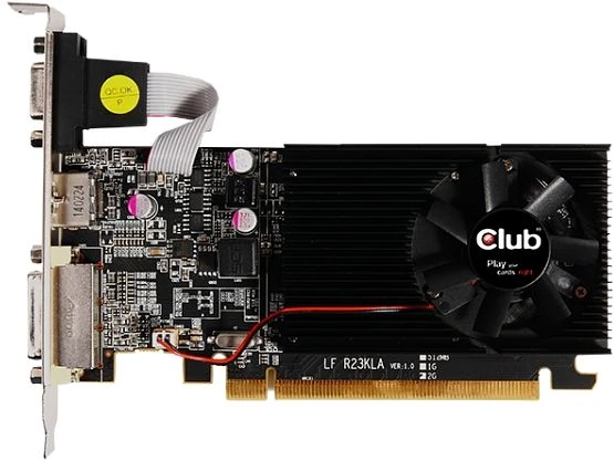 Club 3D Radeon R7 240 low profile, 2GB DDR3, VGA, DVI, HDMI