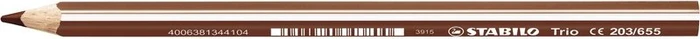 STABILO Trio thick Buntstift hellbraun, Kartonbox