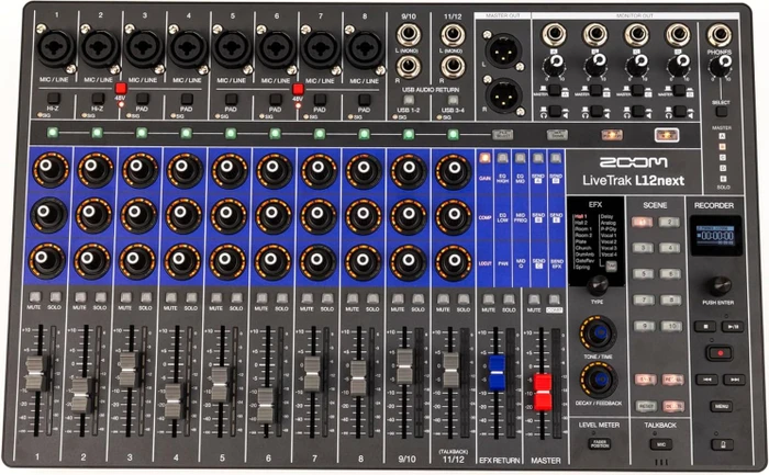 Zoom LiveTrak L-12next