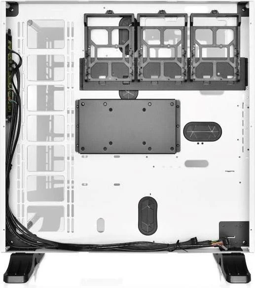Thermaltake Core P5 Tempered Glass Snow Edition weiß, Glasfenster