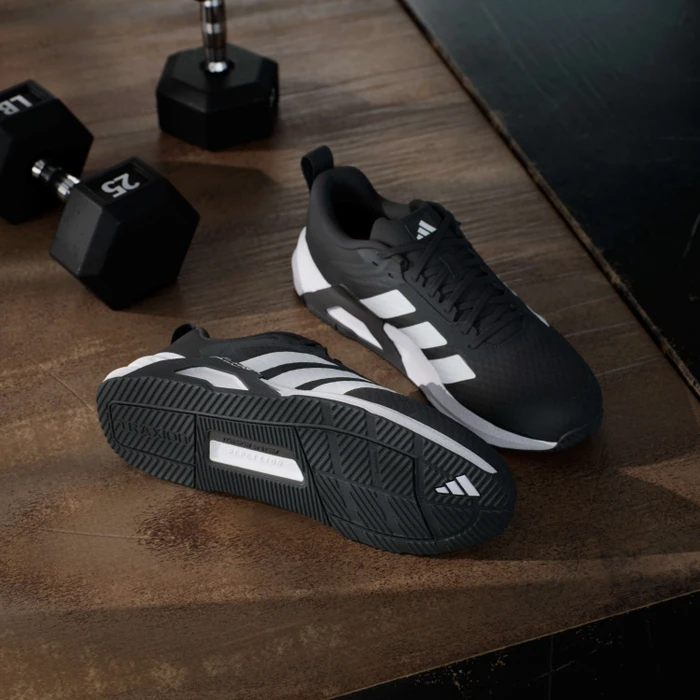 adidas Dropset Control core black/cloud white/lucid red (Herren)