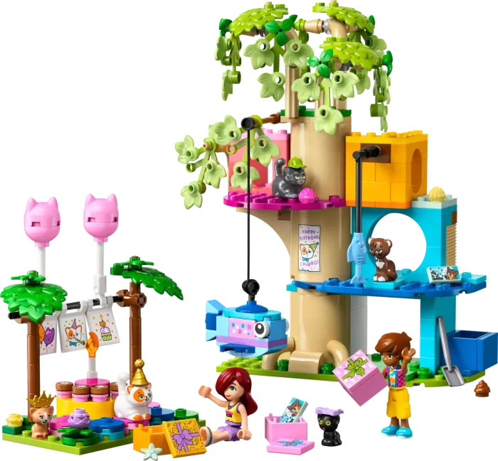 LEGO Friends - Katzengeburtstagsparty & Baumhaus