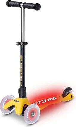 Micro Mini Micro Deluxe LED by Porsche Kickboard speed yellow