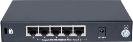 HP OfficeConnect 1420 5G Desktop Gigabit Switch, 5x RJ-45, 32W PoE+