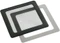DEMCiflex Staubfilter 80mm quadratisch schwarz/schwarz Vorschaubild