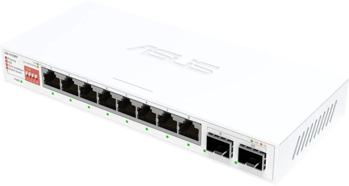 ASUS QG-U1080 Desktop 2.5G Switch, 8x RJ-45, 2x SFP+