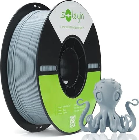 Creality Soleyin PLA, grau, Spule, 1.75mm, 1.00kg