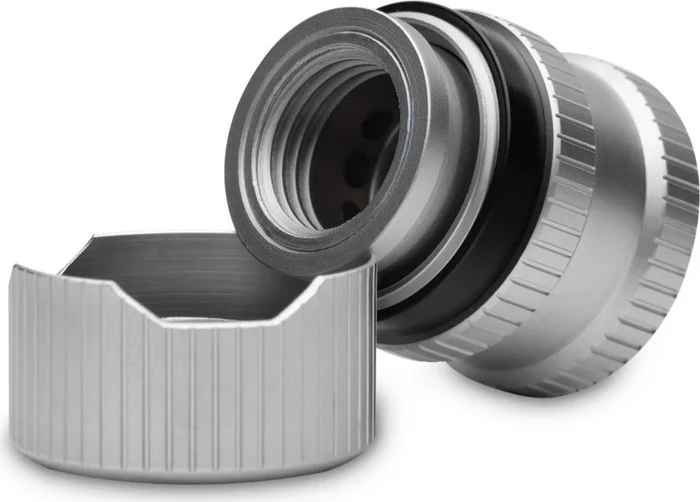 EK Water Blocks Quantum Line EK-Quantum Torque Drain Valve, G1/4", Satin Titanium