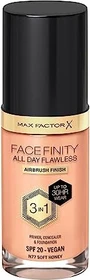 Max Factor Facefinity All Day Flawless Foundation N77 soft honey LSF20, 30ml