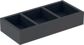 Geberit Schubladeneinsatz H-Unterteilung für obere Schublade, 32.3x5.9x15cm, lava