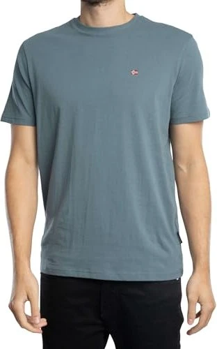 Napapijri Salis T-Shirt kurzarm grau (Herren)