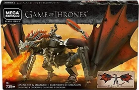 Mattel Mega Construx Game of Thrones Daenerys und Drogon