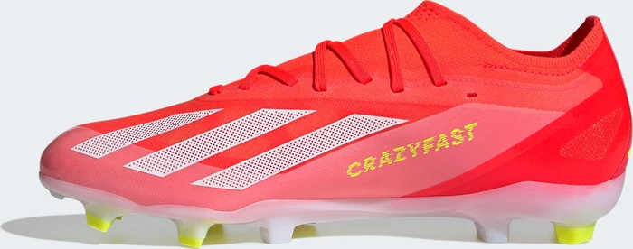 adidas X Crazyfast Pro FG solar red/cloud white/team solar yellow 2